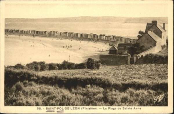 Saint-Pol-de-Leon Finstere Plage Sainte Anne