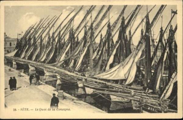Sete Herault Sete Quai Consigne Boote