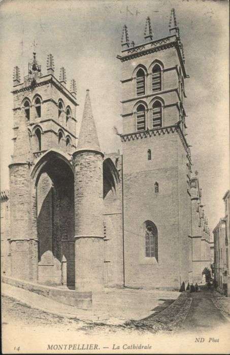 Montpellier Herault Montpellier Cathedrale