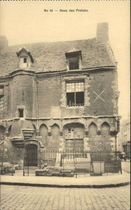 Valenciennes [handschriftlich] Haus des Profoks
