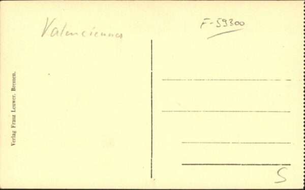 Valenciennes [handschriftlich] Haus des Profoks – Bild 2