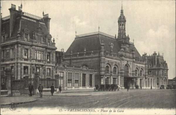 Valenciennes Place de la Gare Bahnhof