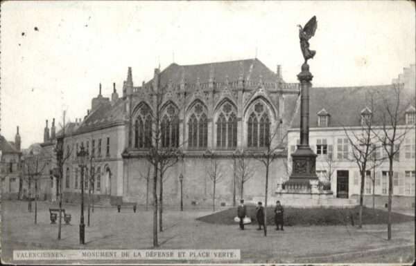 Valenciennes Monument Defense Place Verte