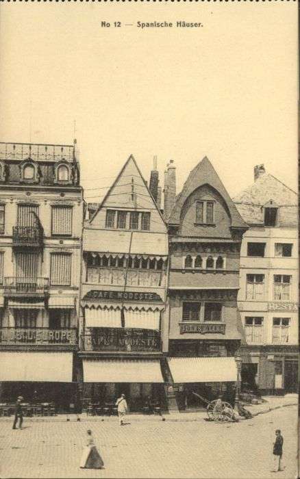 Valenciennes Spanische Häuser