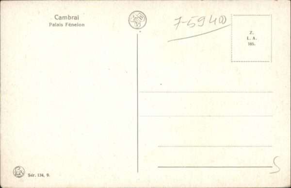 Cambrai Palais Fenelon – Bild 2