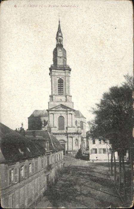 Cambrai Eglise Kirche Saint Gery