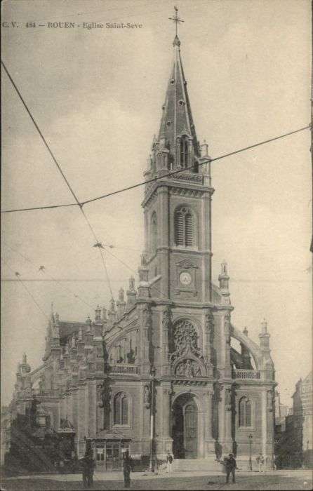 Rouen Eglise Kirche Saint-Seve
