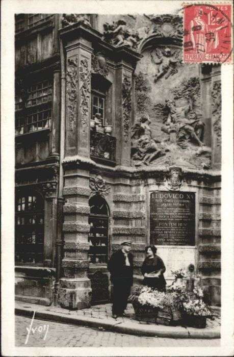 Rouen Fontaine Monumentale Rue de la Grosse H