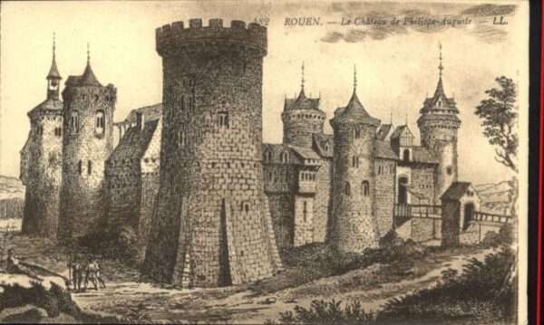Rouen Chateau Philippe-Auguste