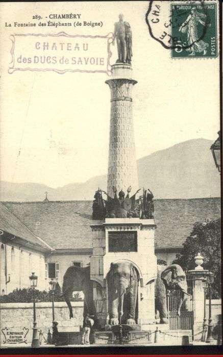 Chambery Fontaine Elephants