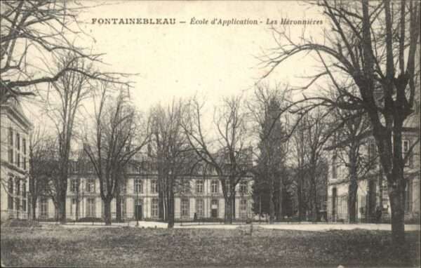 Fontainebleau Ecole Schule Application Heronnieres