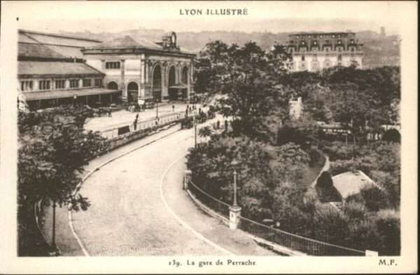 Lyon France Lyon Gare Bahnhof Perrache