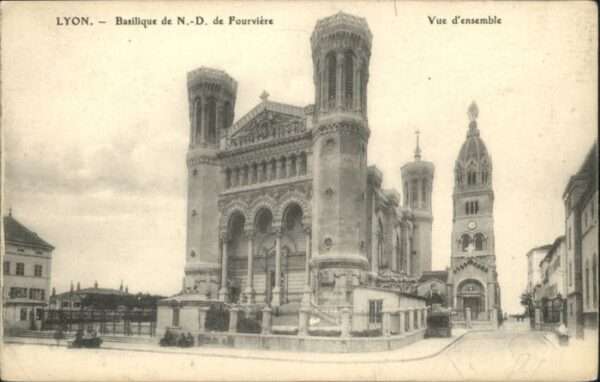 Lyon France Lyon Basilique N.-D. Fourviere