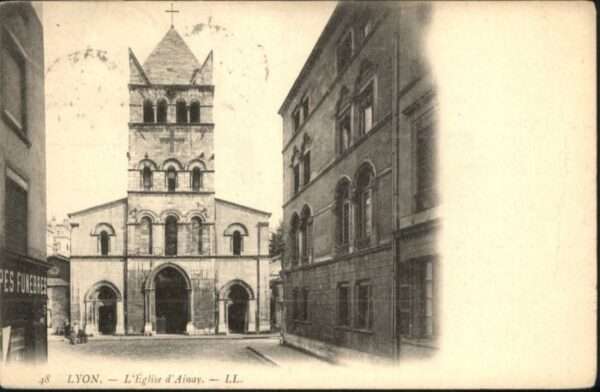 Lyon France Lyon Eglise Kirche d_Ainay