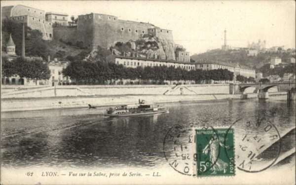 Lyon France Lyon Saone Serin