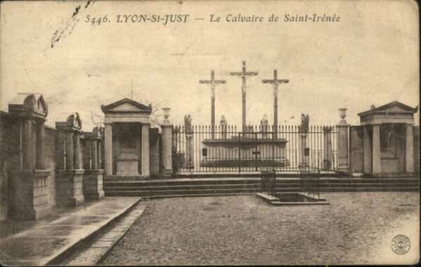 Lyon France Lyon St. Just Calvaire Saint-Trenee