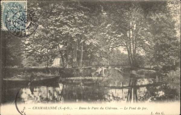 Chamarande Parc Chateau Pont Fer
