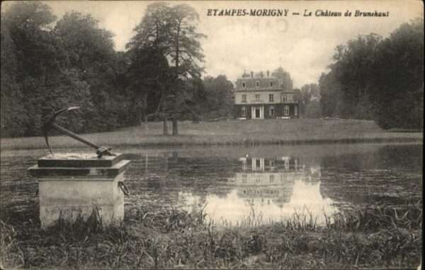 Morigny Etampes Chateau Brunehaut Anker