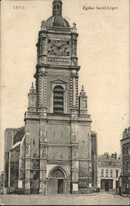 Lens Pas-de-Calais Lens Kirche Eglise Saint-Leger