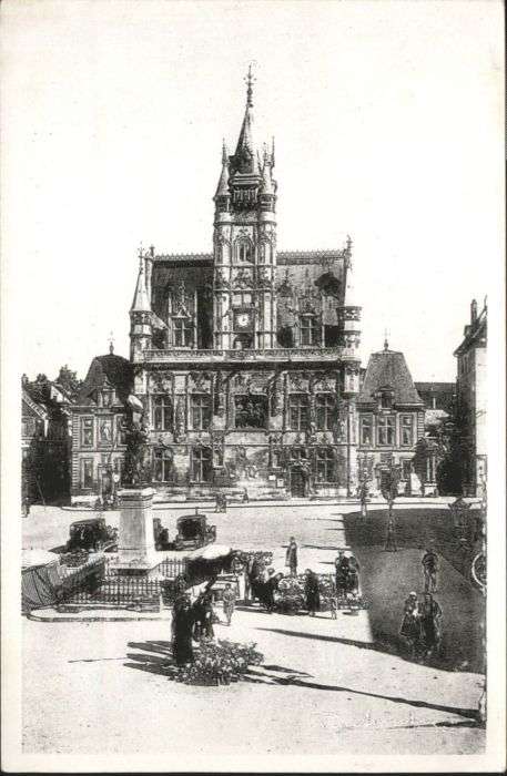 Compiegne Oise Hotel de Ville