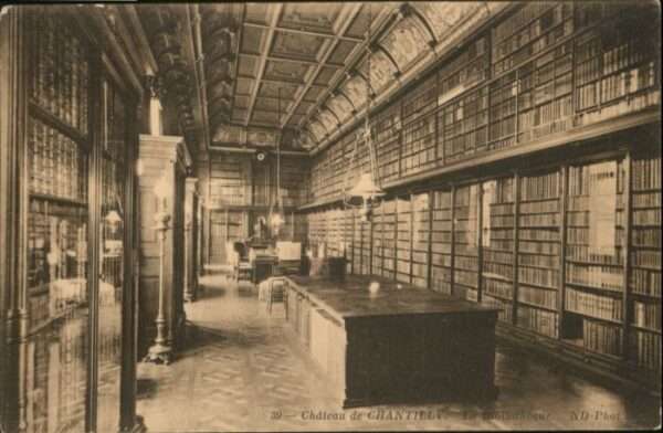 Chantilly Chateau Bibliotheque