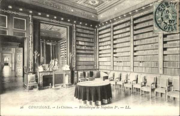 Compiegne Chateau Bibliotheque