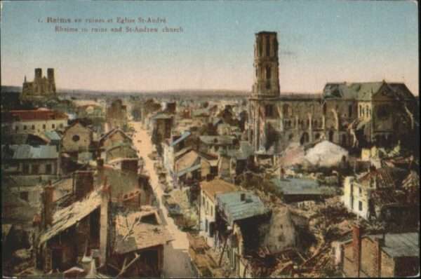 Reims Champagne Ardenne Reims Eglise St. Andre Kirche