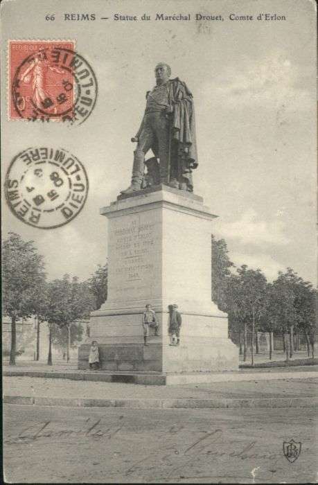 Reims Champagne Ardenne Reims Statue Marechal Drouet