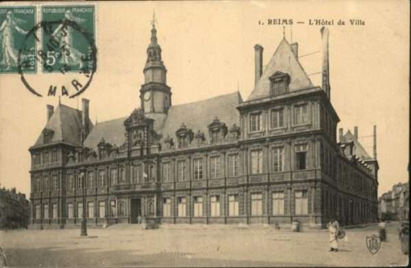 Reims Champagne Ardenne Reims Hotel de Ville