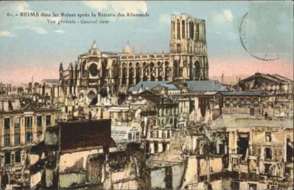 Reims Champagne Ardenne Reims Ruines