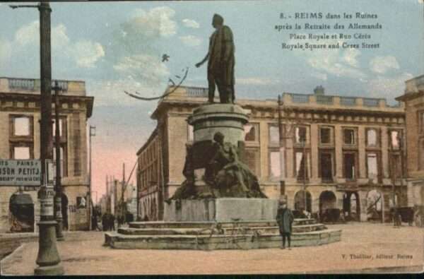 Reims Champagne Ardenne Reims Place Royale Rue Ceres