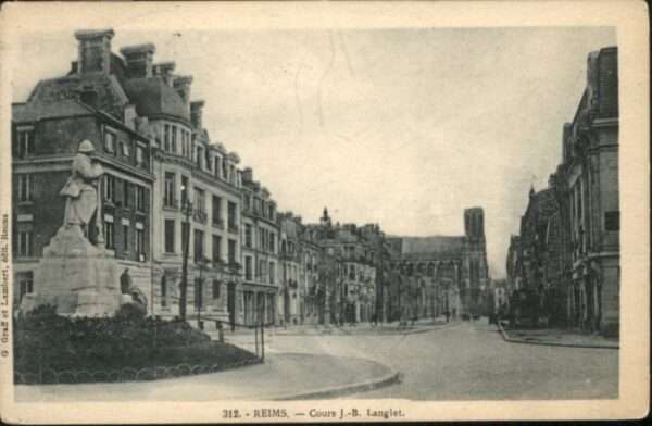 Reims Champagne Ardenne Reims Cours J.-B. Langlet