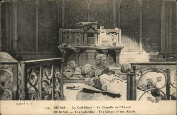 Reims Champagne Ardenne Reims Cathedrale Chapelle l'Abside