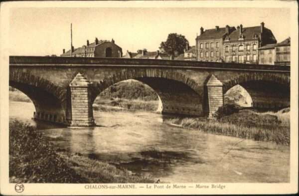 Chalons-en-Champagne Marne Pont Marne