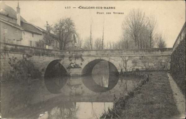 Chalons-en-Champagne Marne Pont Viviers