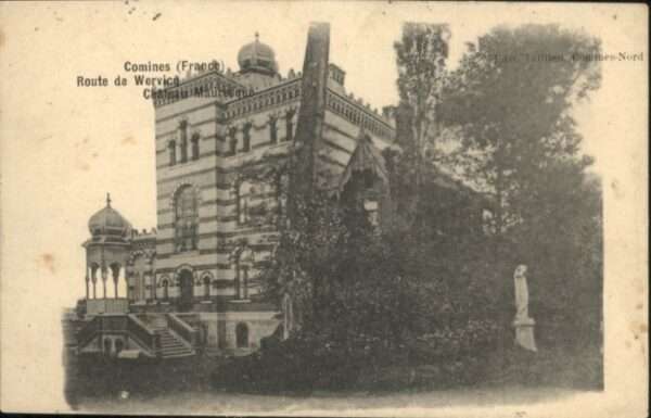 Comines 59 Nord Comines Route Wervicq Chateau Mauresque