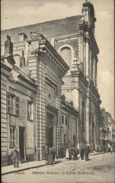 Lille Nord Lille Hopital Militaire Eglise St. Etie