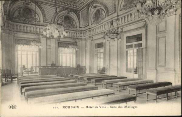 Roubaix Salle Mariages Hotel de Ville