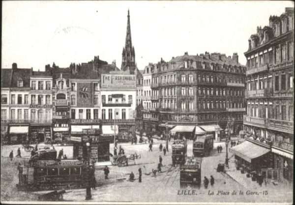 Lille Nord Lille Place Gare Strassenbahn