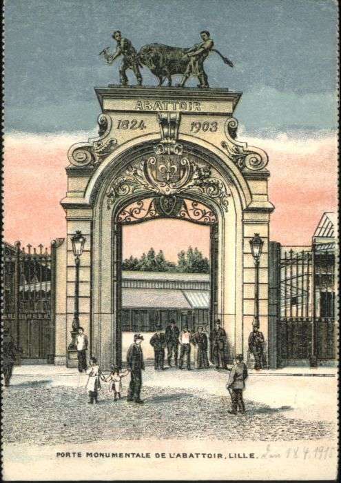 Lille Nord Lille Porte Monumentale l'Abattoir