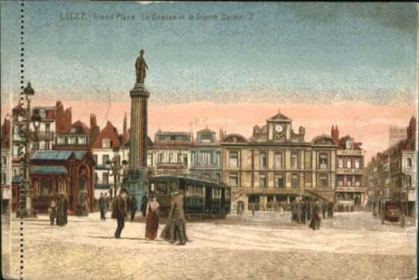 Lille Nord Lille Strassenbahn Grand Place