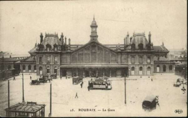 Roubaix Bahnhof Gare Strassenbahn