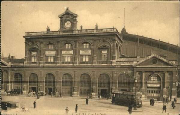 Lille Nord Lille Strassenbahn Gare Bahnhof