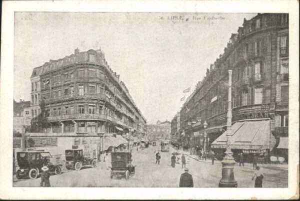 Lille Nord Lille Rue Faidherbe Strassenbahn