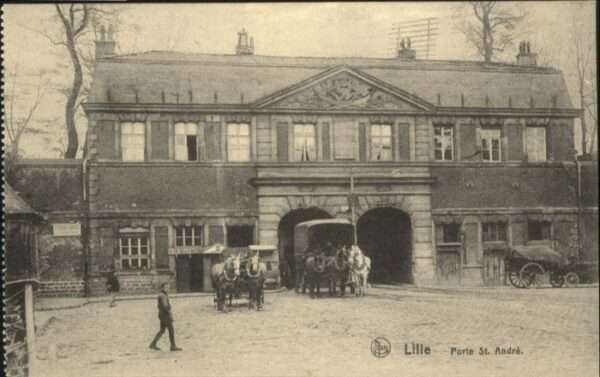 Lille Nord Lille Porte St. Andre Pferd Kutsche