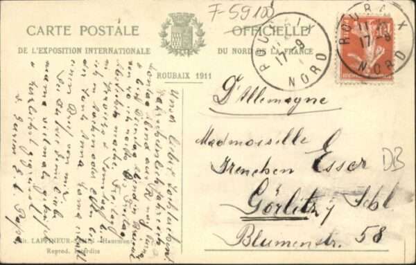 Roubaix Exposition Internationale Nord France P – Bild 2