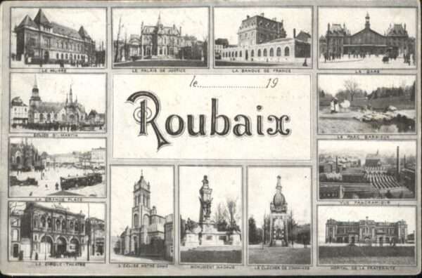 Roubaix Musee Gare Bahnhof Strassenbahn Grand P