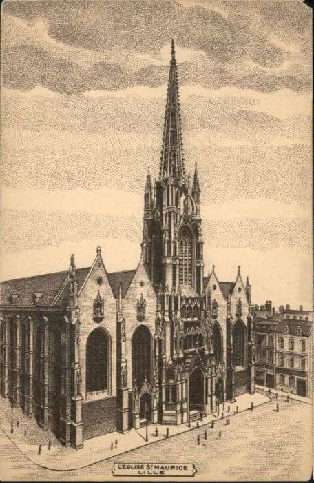 Lille Nord Lille Eglise St. Maurice Kirche