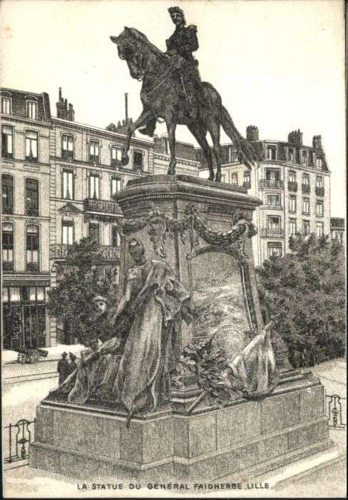 Lille Nord Lille Statue General Faidherbe