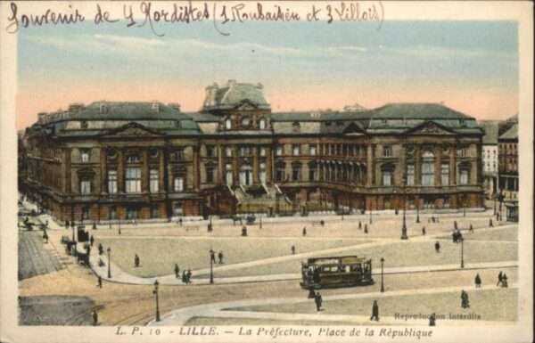 Lille Nord Lille Prefecture Place Republique Stras